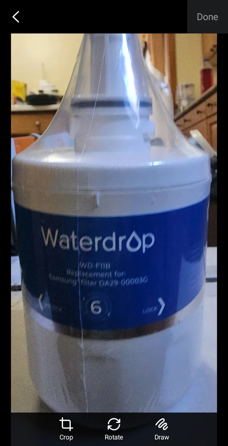 Waterdrop WD-F1B Samsung Filter Replacement