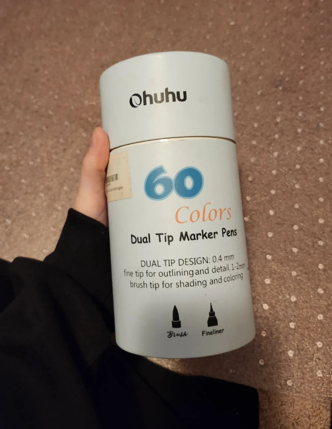 Ohuhu 60 Colours Dual Tip Art Markers