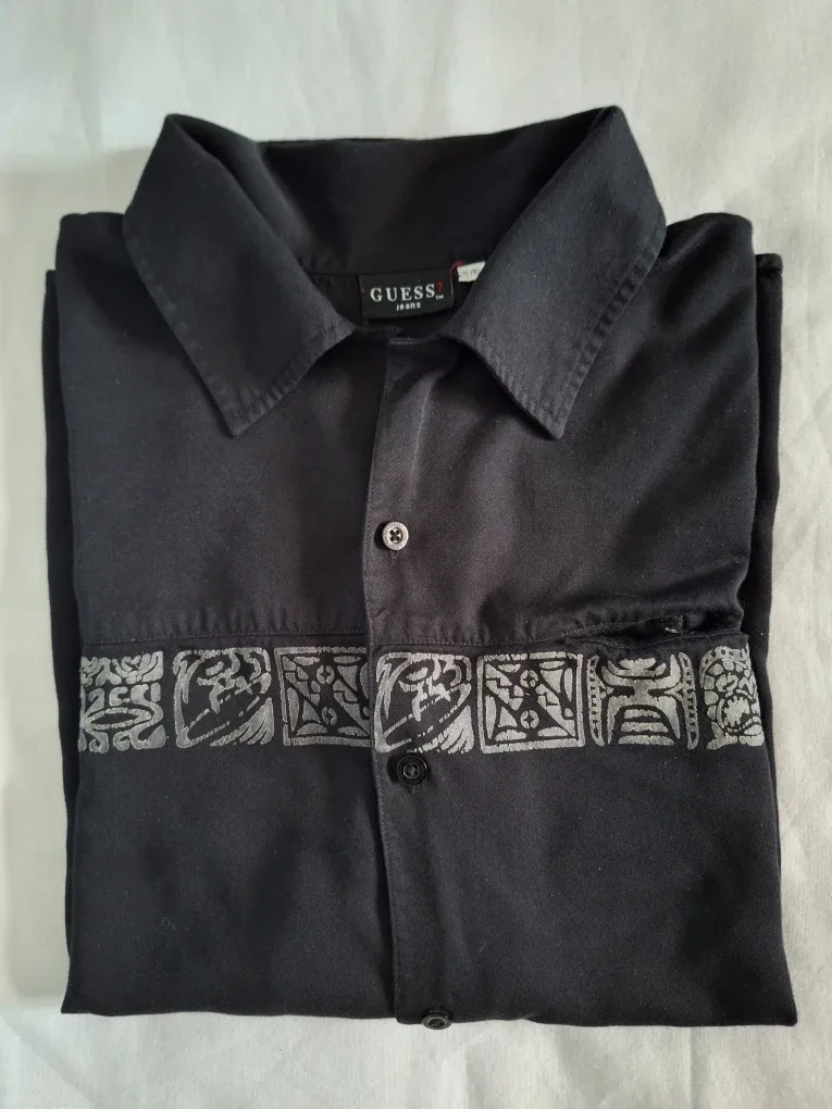 #Cleanout Guess Jeans Black XL Shirt