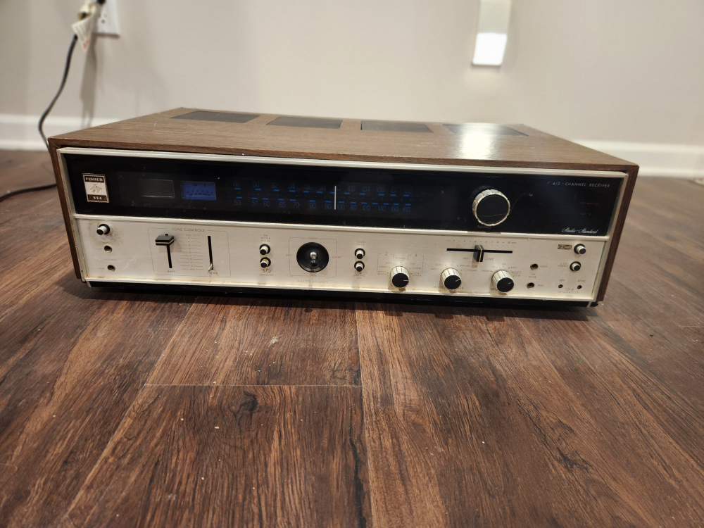 Vintage Fisher 314 4/2 Channel Receiver