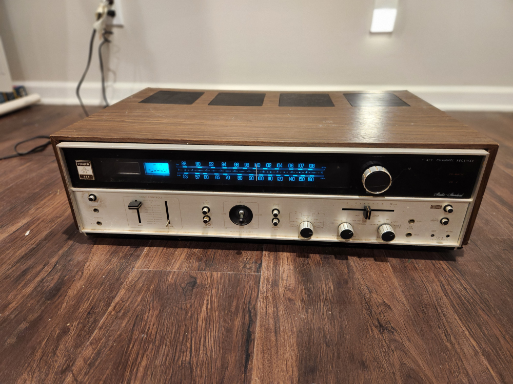 Vintage Fisher 314 4/2 Channel Receiver - photo 2