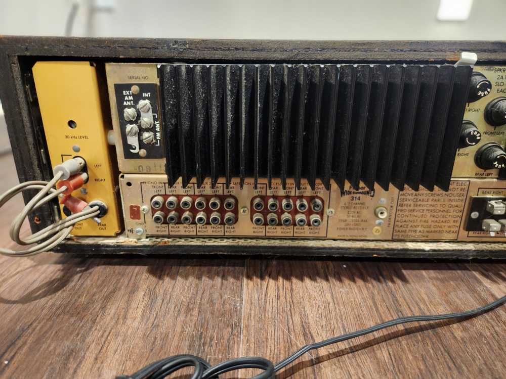 Vintage Fisher 314 4/2 Channel Receiver - photo 5