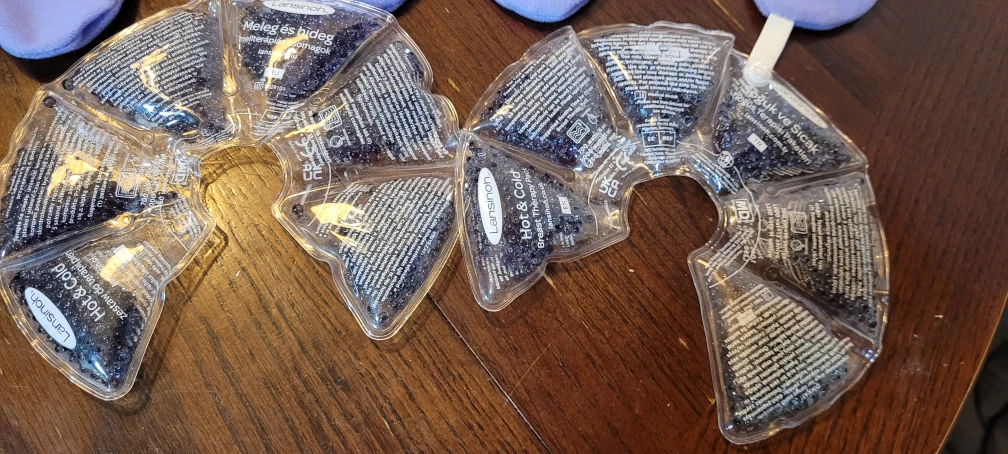 Lansinoh Hot & Cold Breast Therapy Packs - 2 sets - photo 2