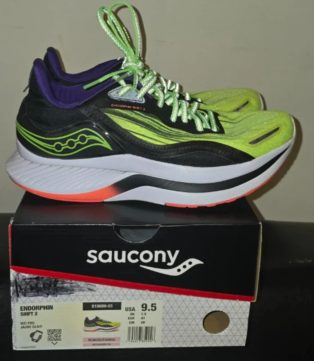 Saucony Endorphin Shift 2 Women's Running Shoes - Size 9.5