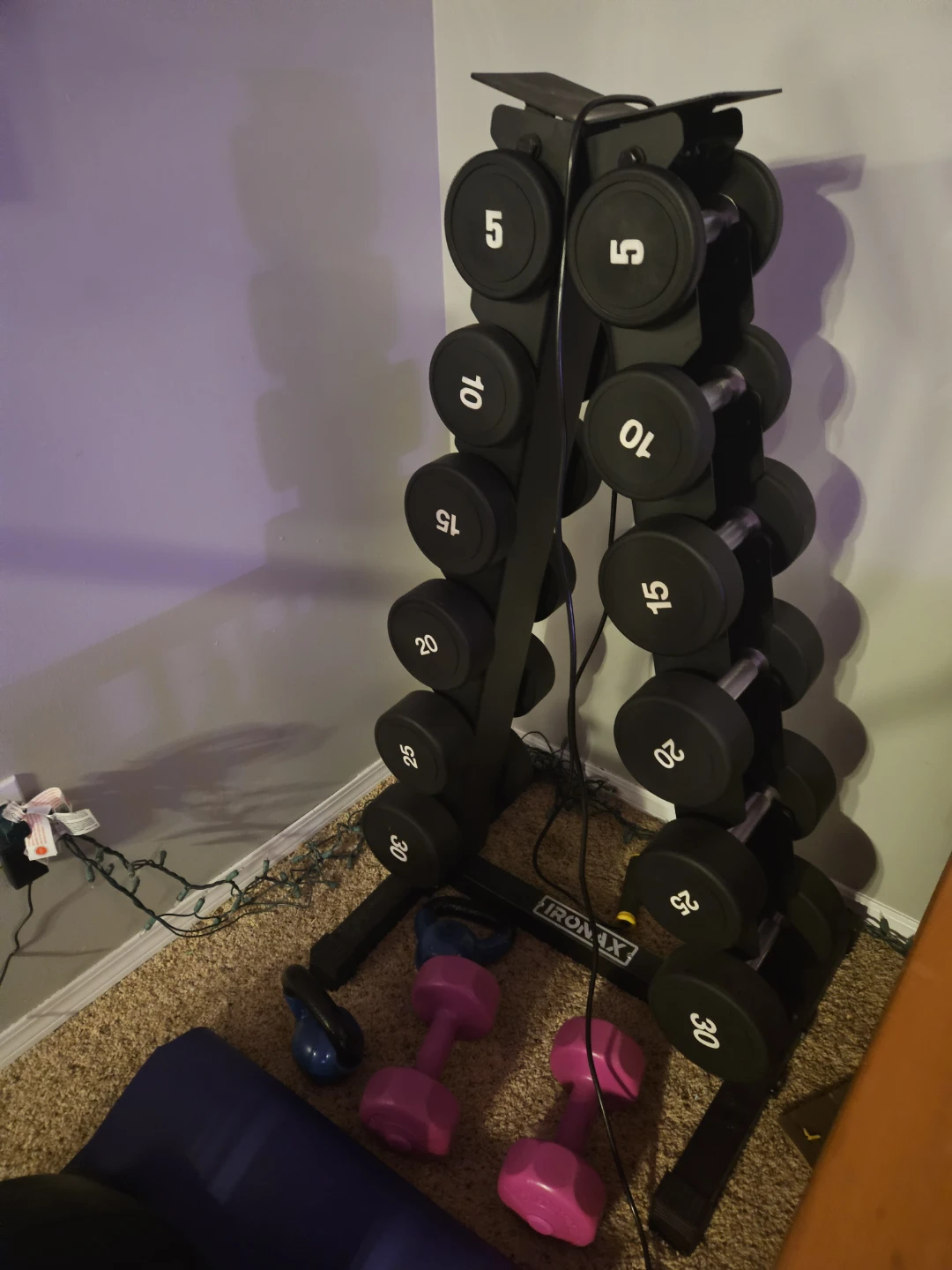Ironax Dumbbell Set & Pro-Form Sport E2.0 Elliptical