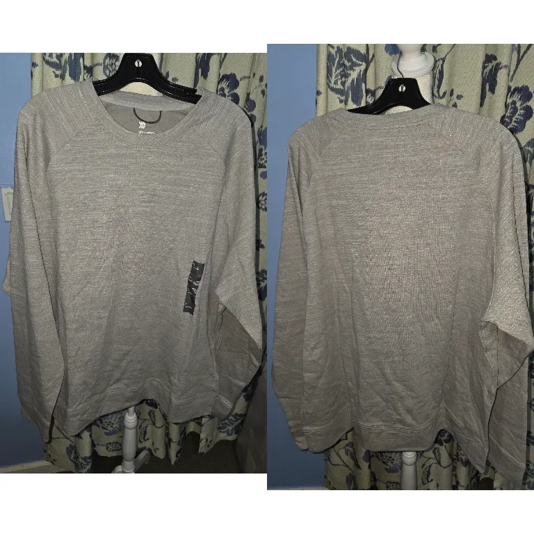 All in Motion Gray Long Sleeve Shirt XL