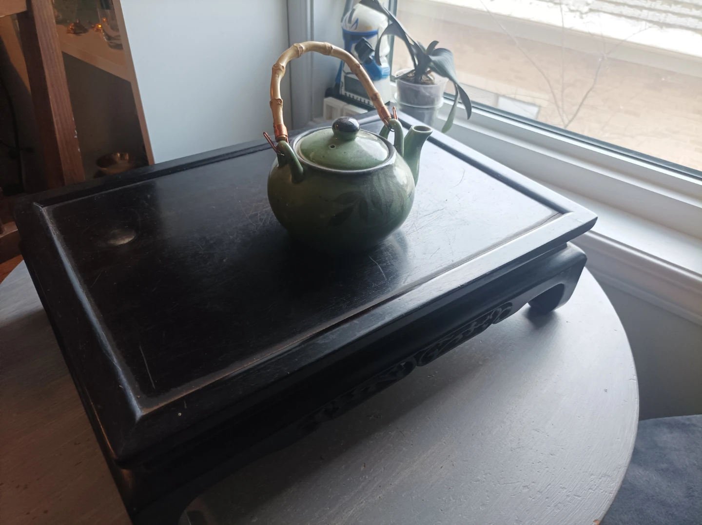 Wooden Tea Pot Stand - photo 4