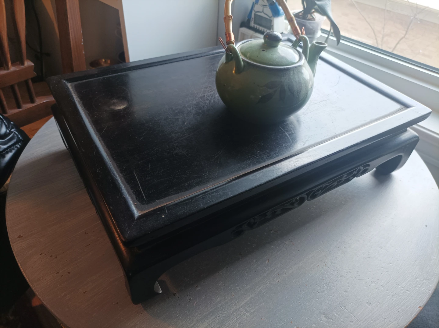 Wooden Tea Pot Stand - photo 5