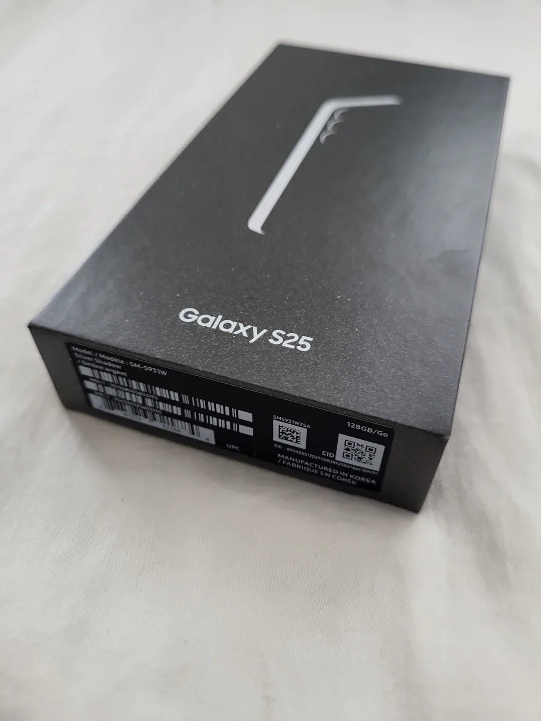 New Samsung Galaxy S25 128GB Silver