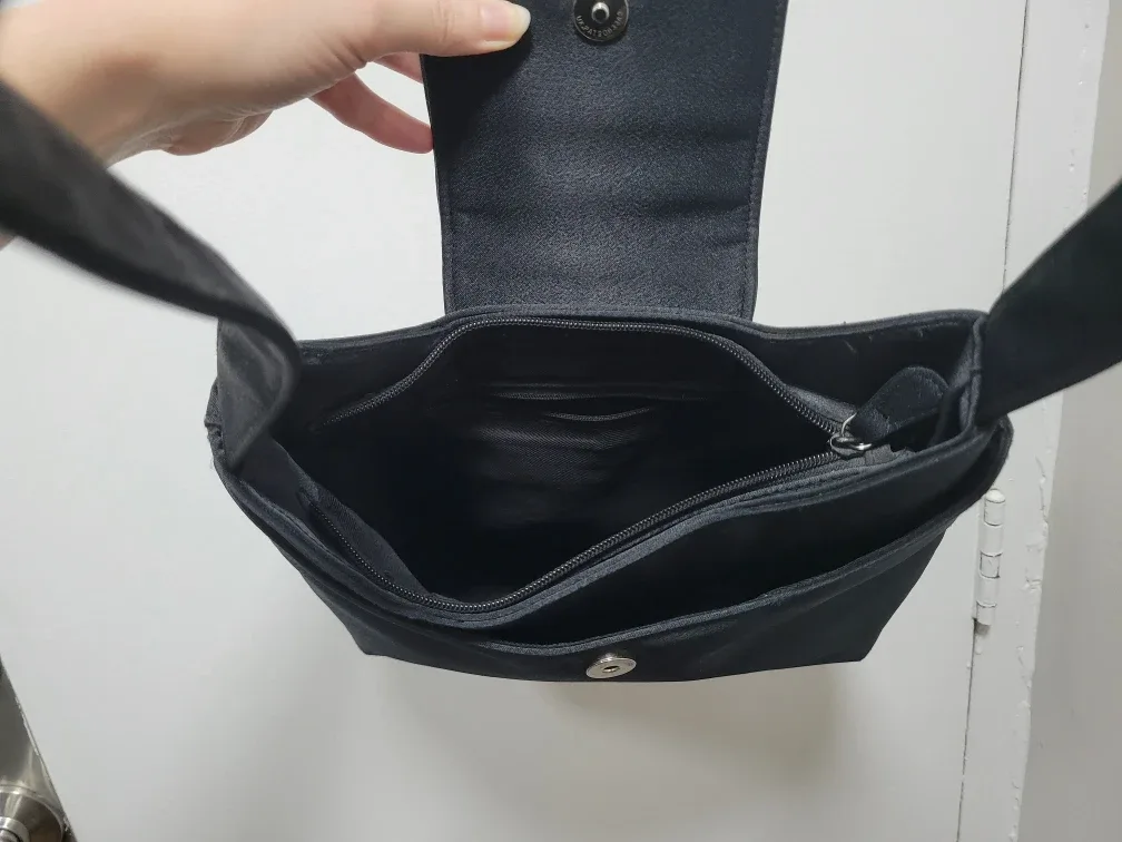 Adolfo Black Shoulder Bag image indicator(7)