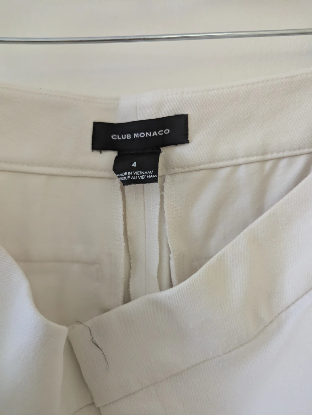 Club Monaco White Pants Size 4 - photo 3