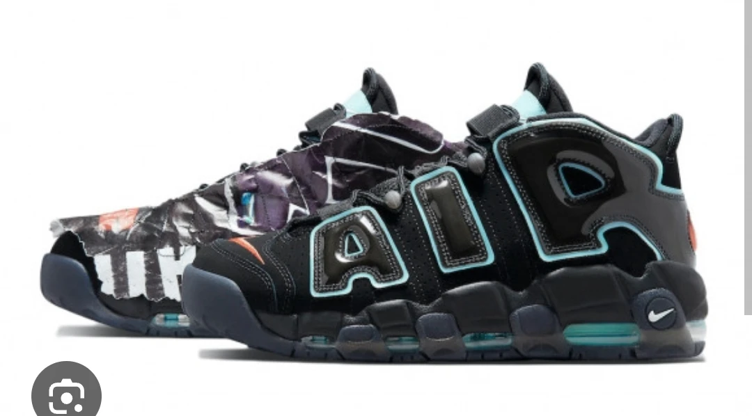 Nike Air More Uptempo Black/Red - photo 4