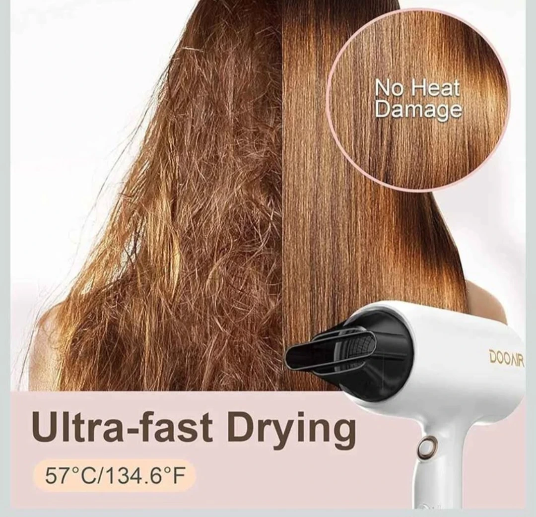 Brand New DOOAIR Fashion Hair Dryer - White - photo 4