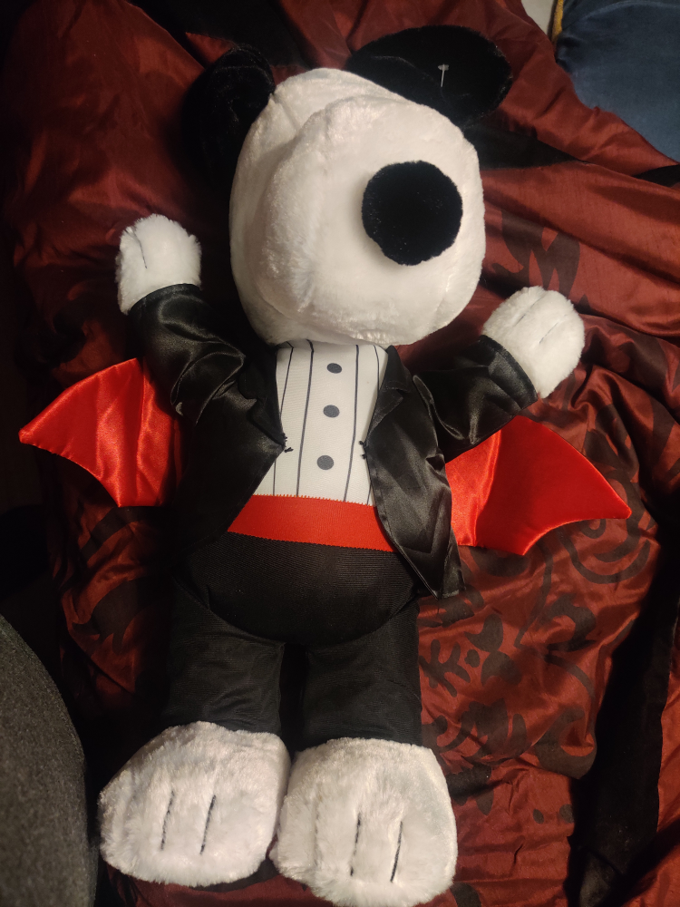 Snoopy Vampire Plush Toy