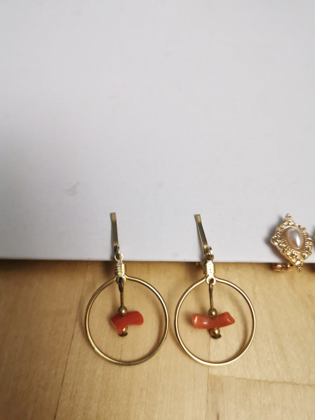 Set of 3 Clip-on Earrings - Gold Tone - photo 3