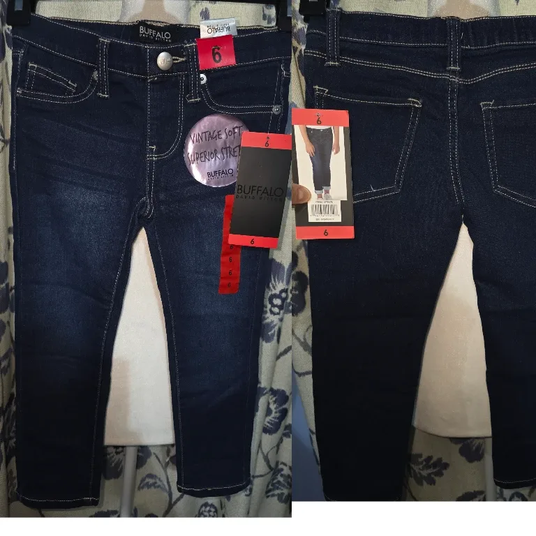 New Buffalo David Bitton Jeans - girls Size 6