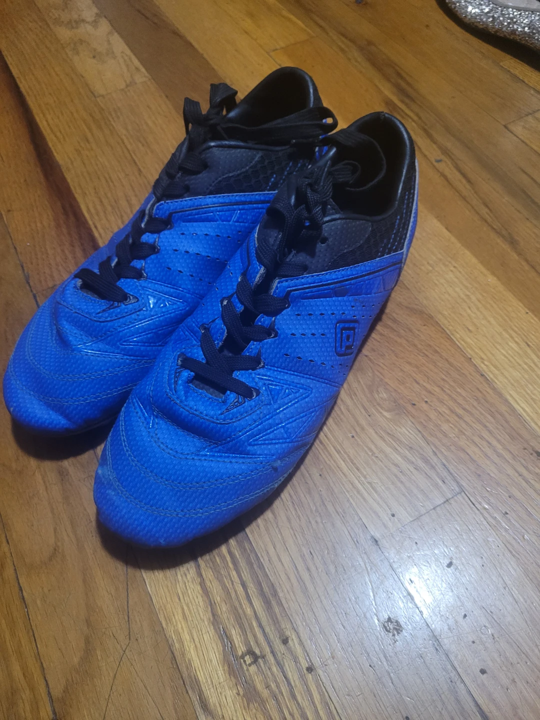 Blue Soccer Cleats