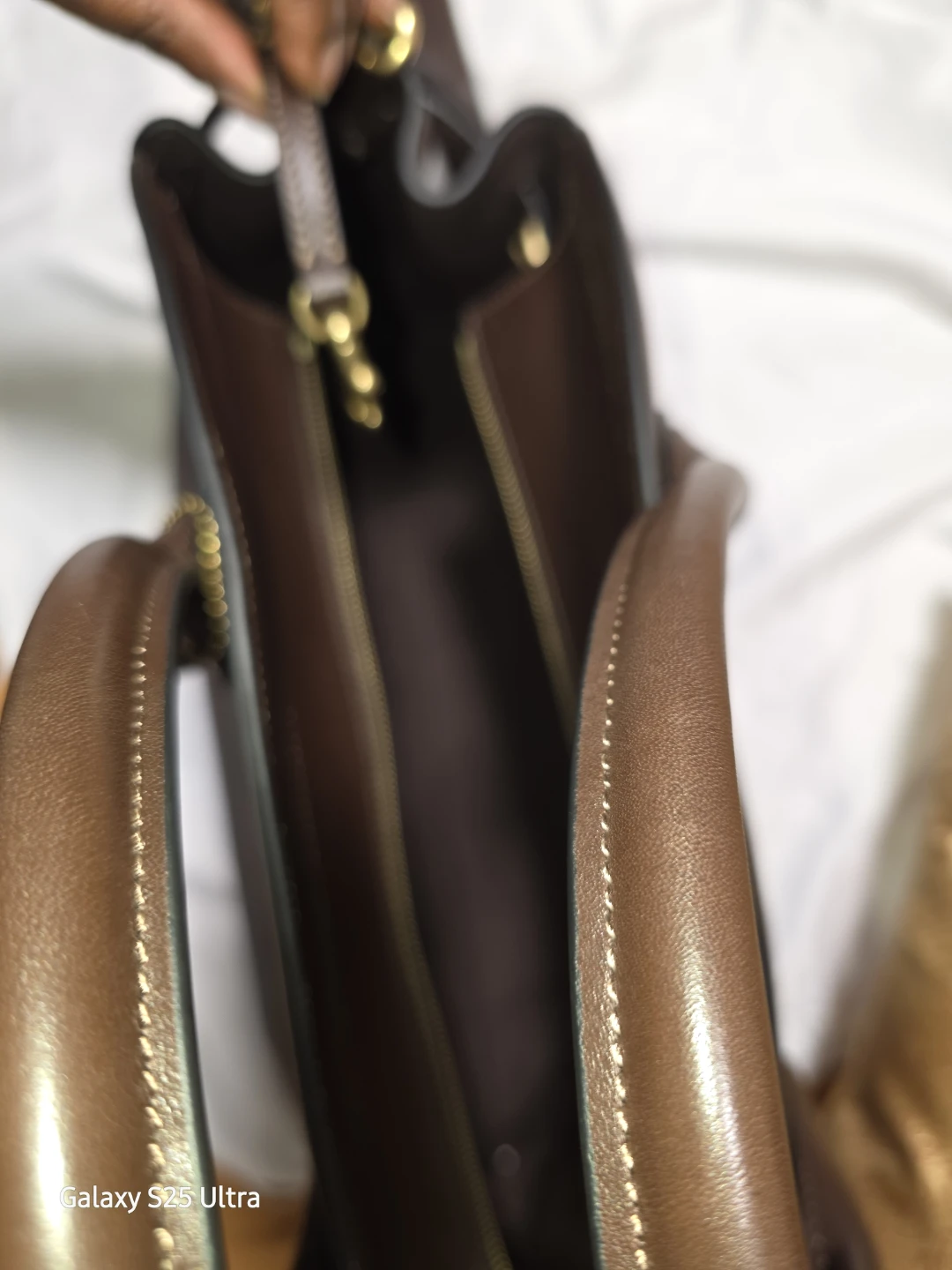 Coach Soft Empire Carryall Bag - Brass/Maple - photo 3
