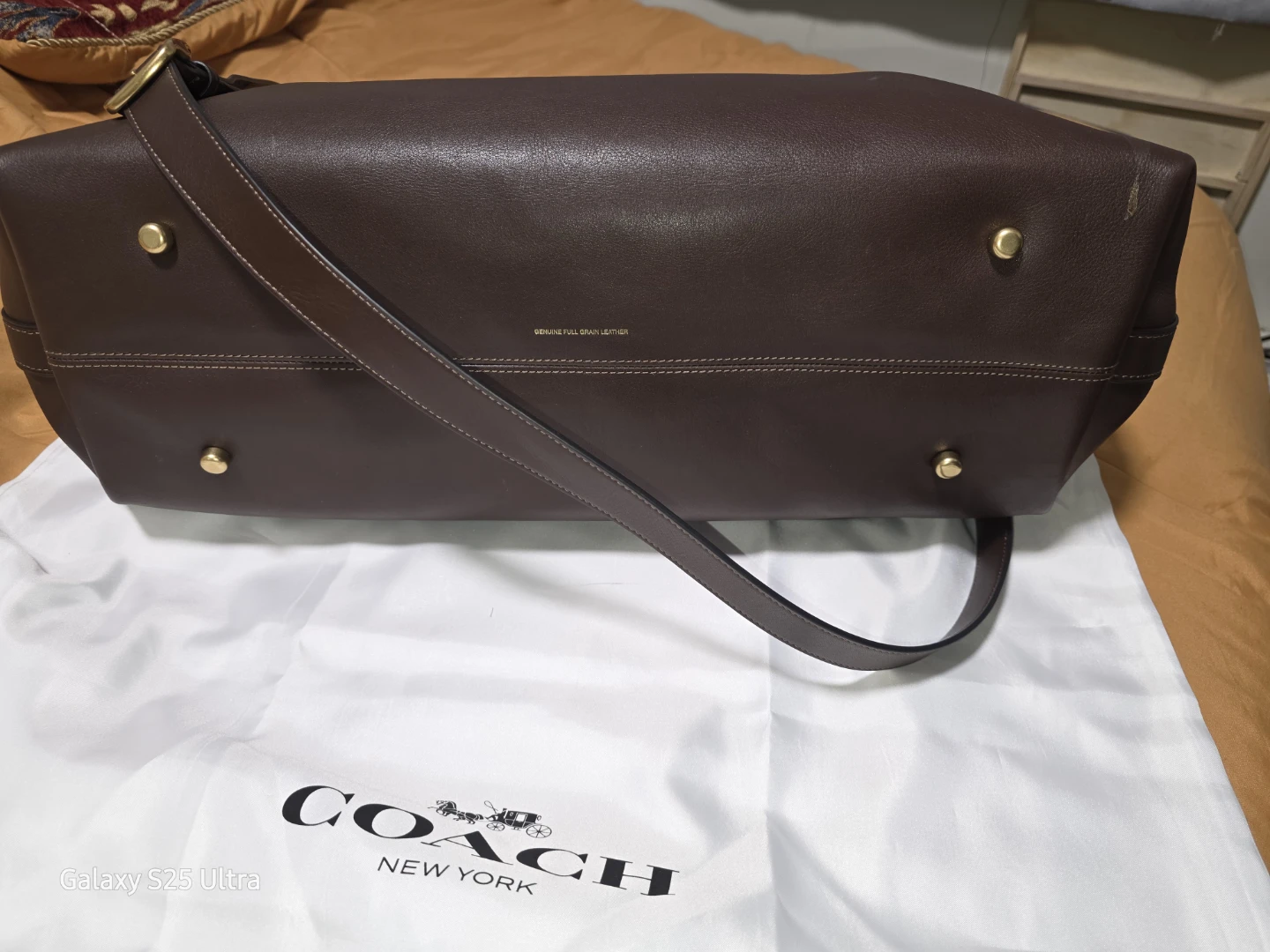 Coach Soft Empire Carryall Bag - Brass/Maple - photo 5