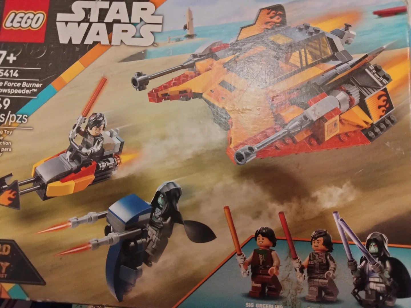 New LEGO Star Wars Force Burner & Bowspeeder Set