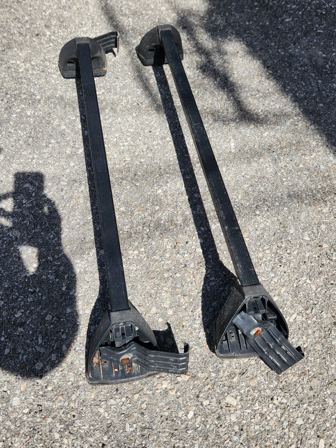 Used Roof Rack Cross Bars - Black