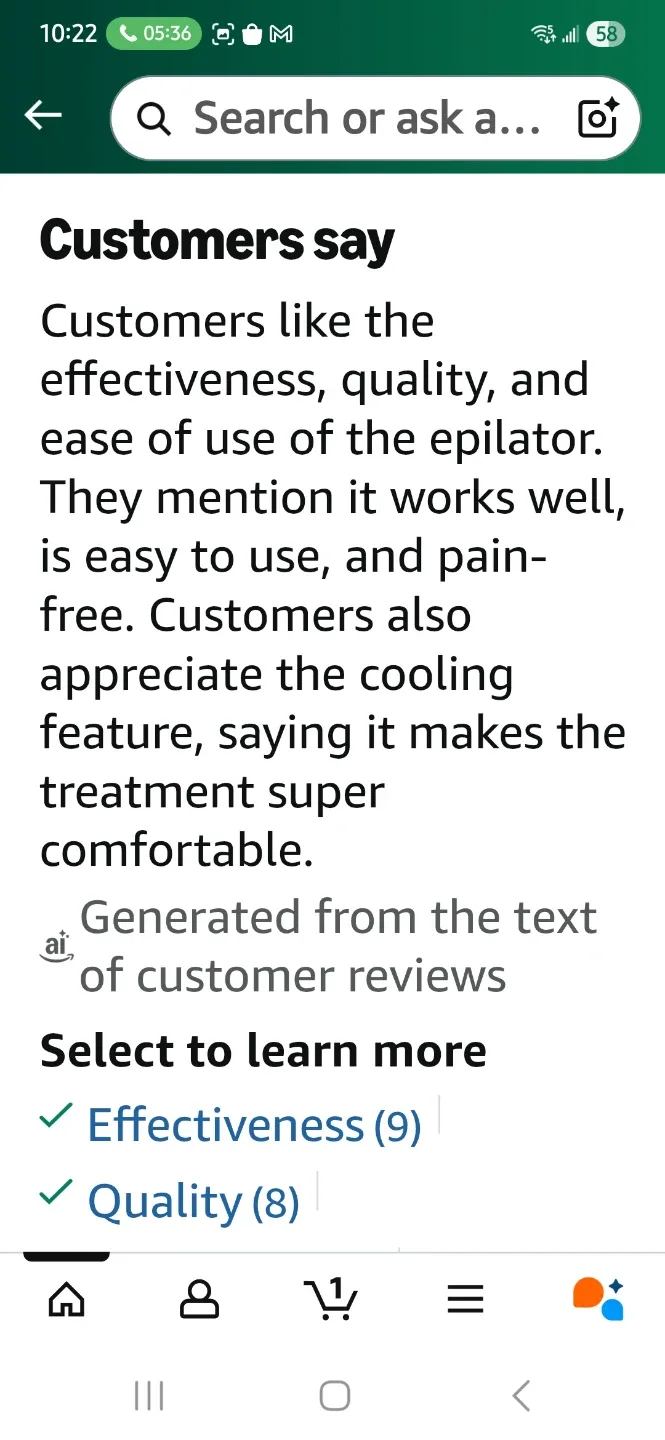 Hair Removal Device image indicator(8)