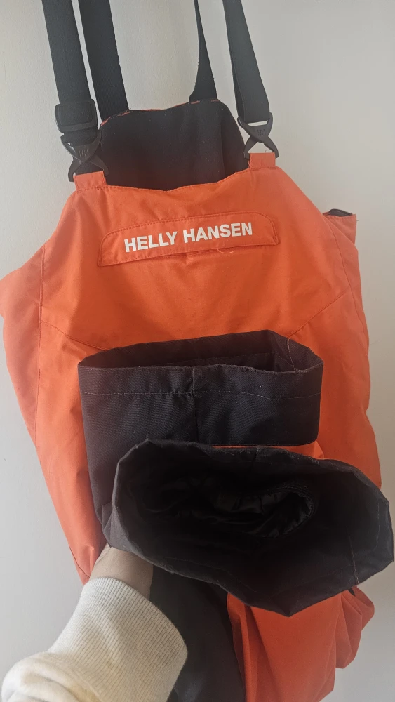 Helly Hansen Sailing Bib Pants - Orange & Black