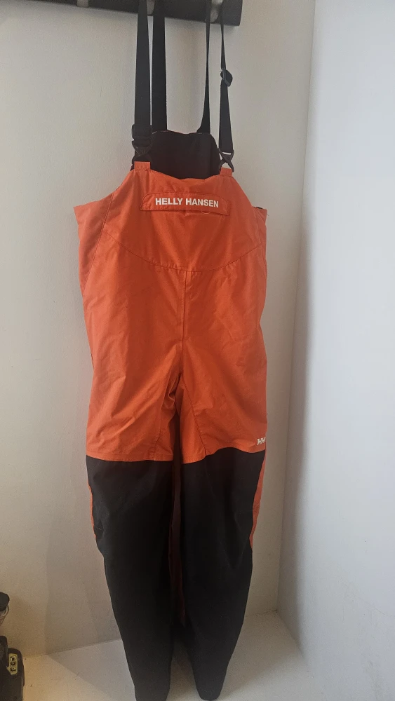 Helly Hansen Sailing Bib Pants - Orange & Black - photo 2