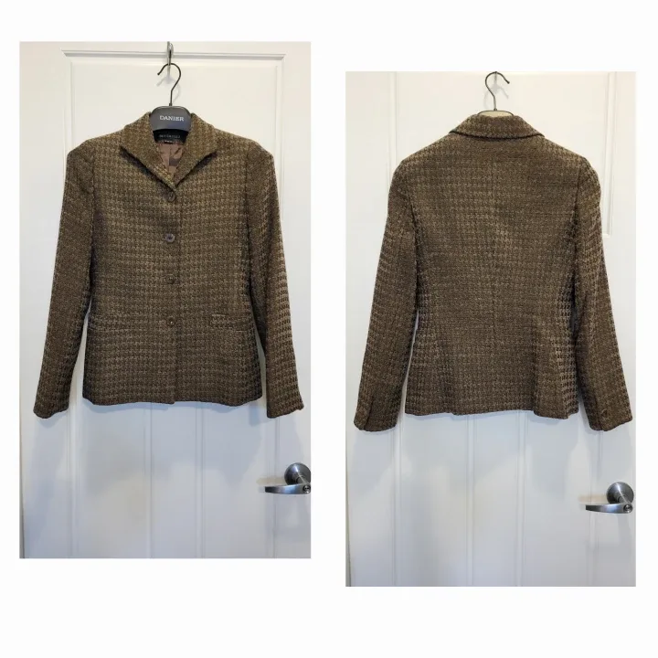 Danier Houndstooth Blazer