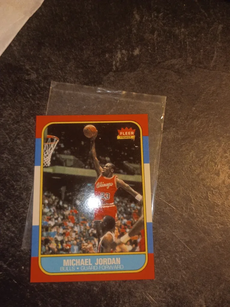 Michael Jordan Fleer Premier Trading Card image indicator(2)