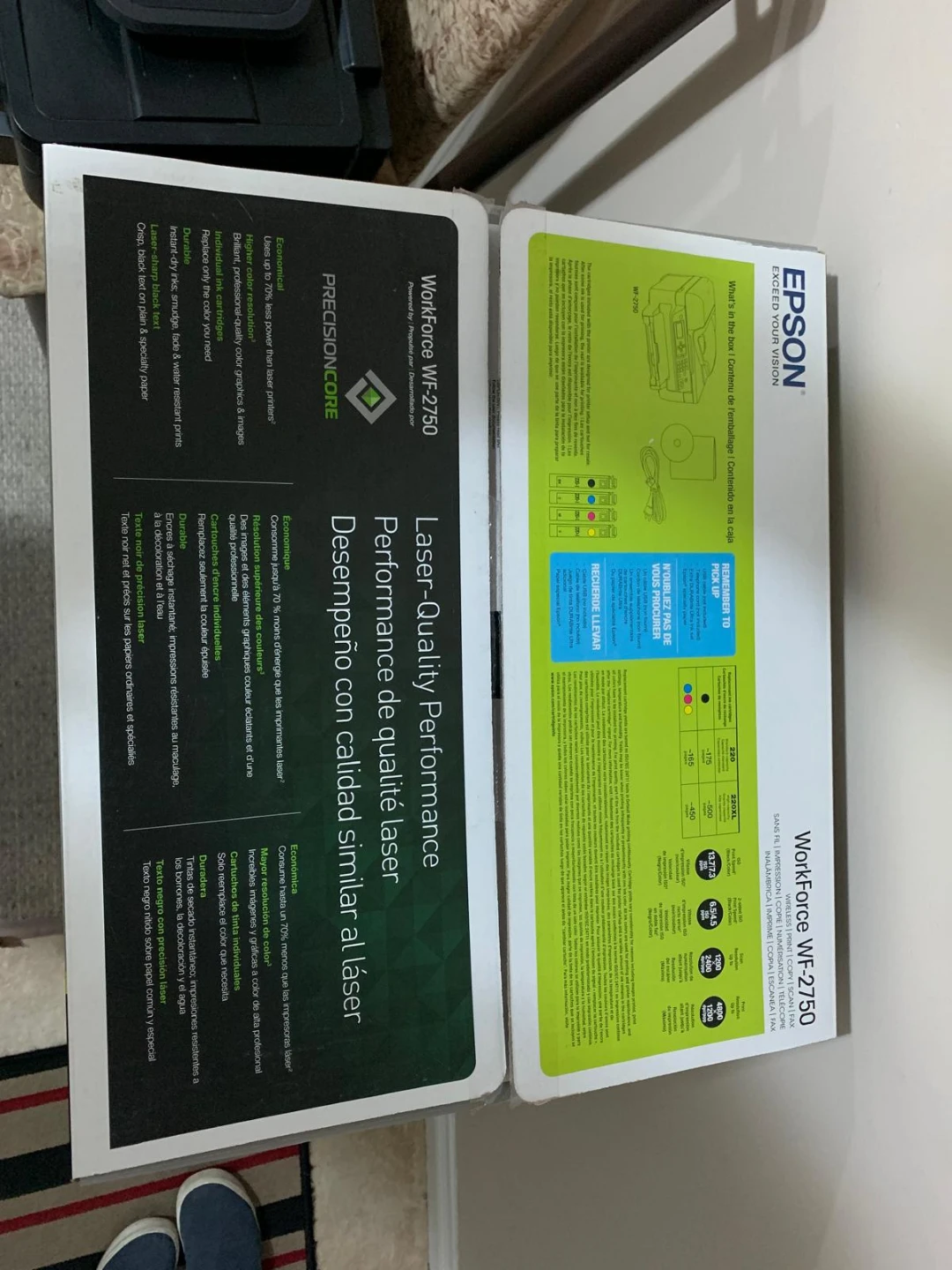 Epson Workforce WF-2750 All-in-One Printer - photo 5