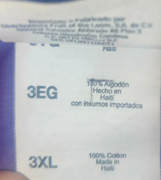 Fruit of the Loom 3XL Purple Graphic Tee image indicator(3)