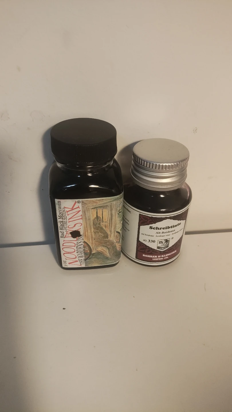 5 dollars for two bottles of fountain pen ink