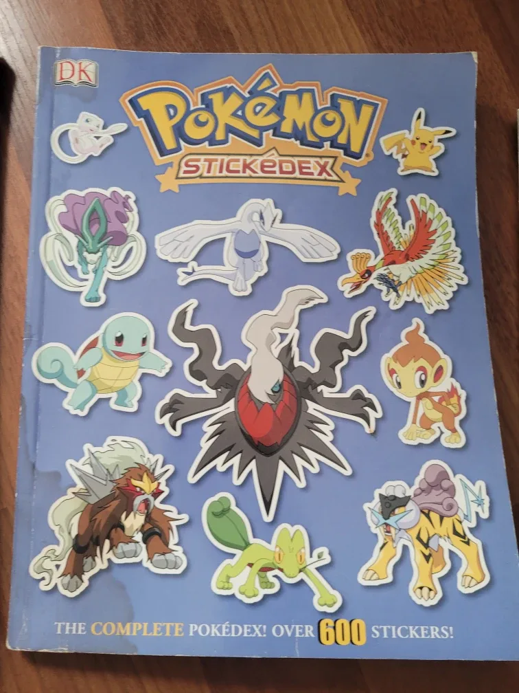 Pokemon Stickerdex & Unova Heroes Books image indicator(2)