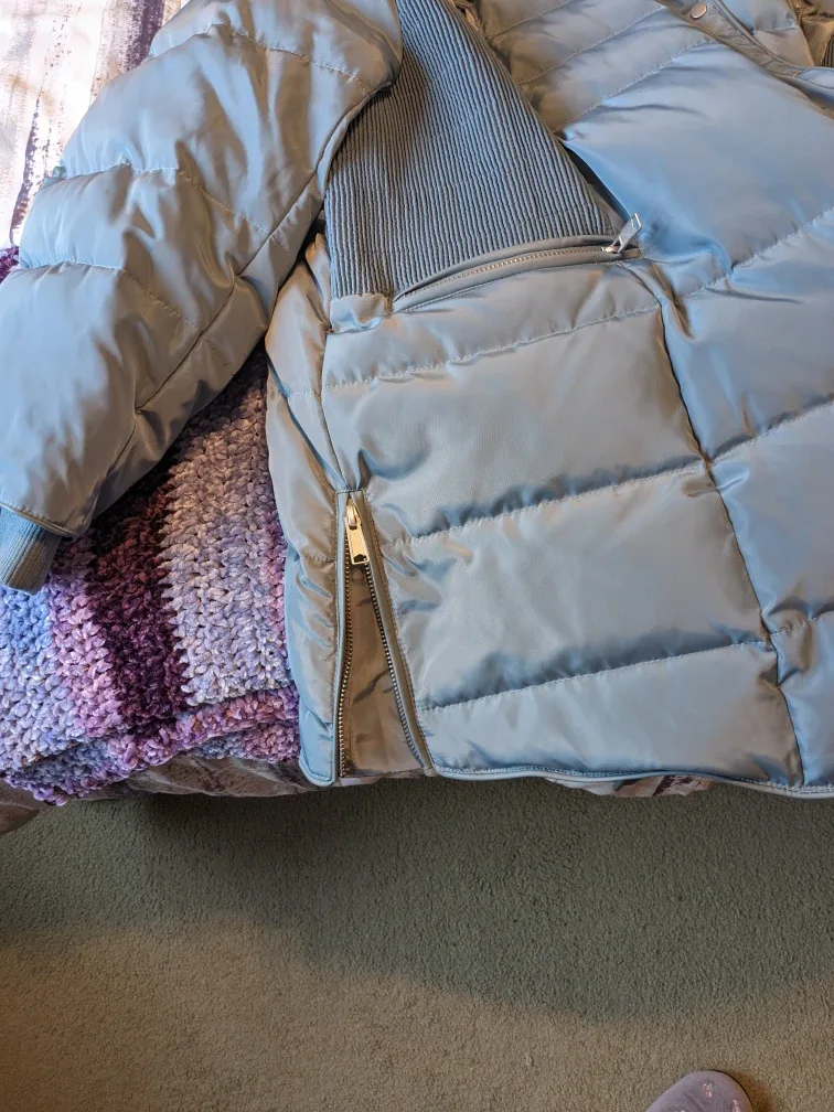 Women's  warm Puffer Coat 5X #cleanout image indicator(7)