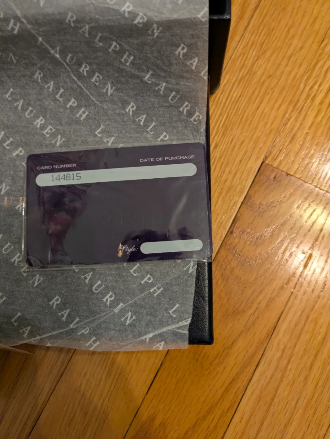 #cleanout#Ralph Lauren Brown Leather Clutch Purse - New in Box image indicator(8)