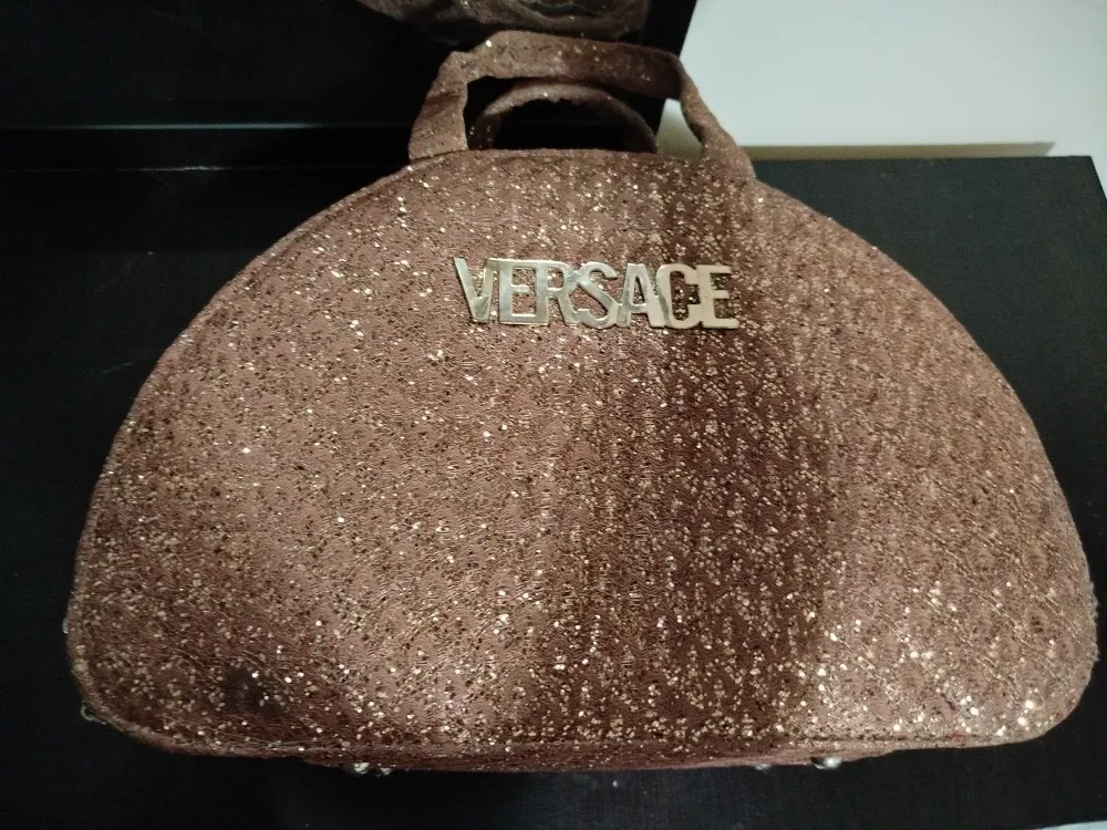 Versace Glitter Cosmetic Bag image indicator(4)