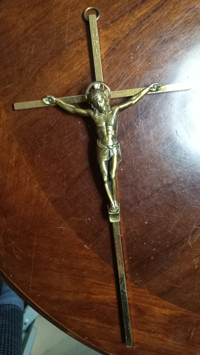 Vintage Metal Crucifix