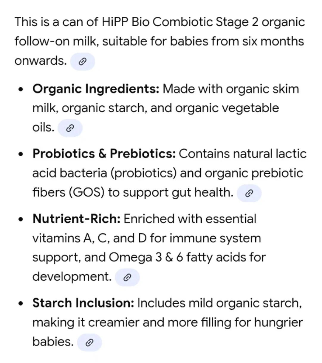 HiPP Bio Combiotik Stage 2 Organic Follow-on Milk - photo 3