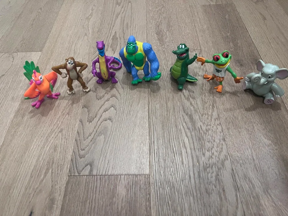 7 flexible animal figures #Cleanout