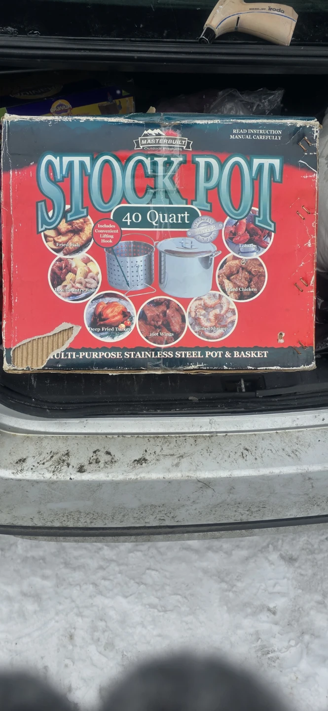 Masterbuilt 40 Quart Stock Pot & Basket