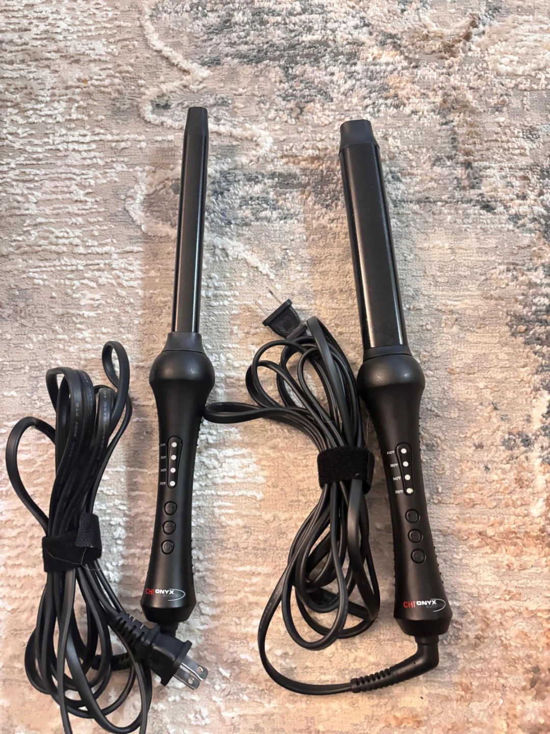 CHI Lava & Onyx Curling Irons - Set of 5
