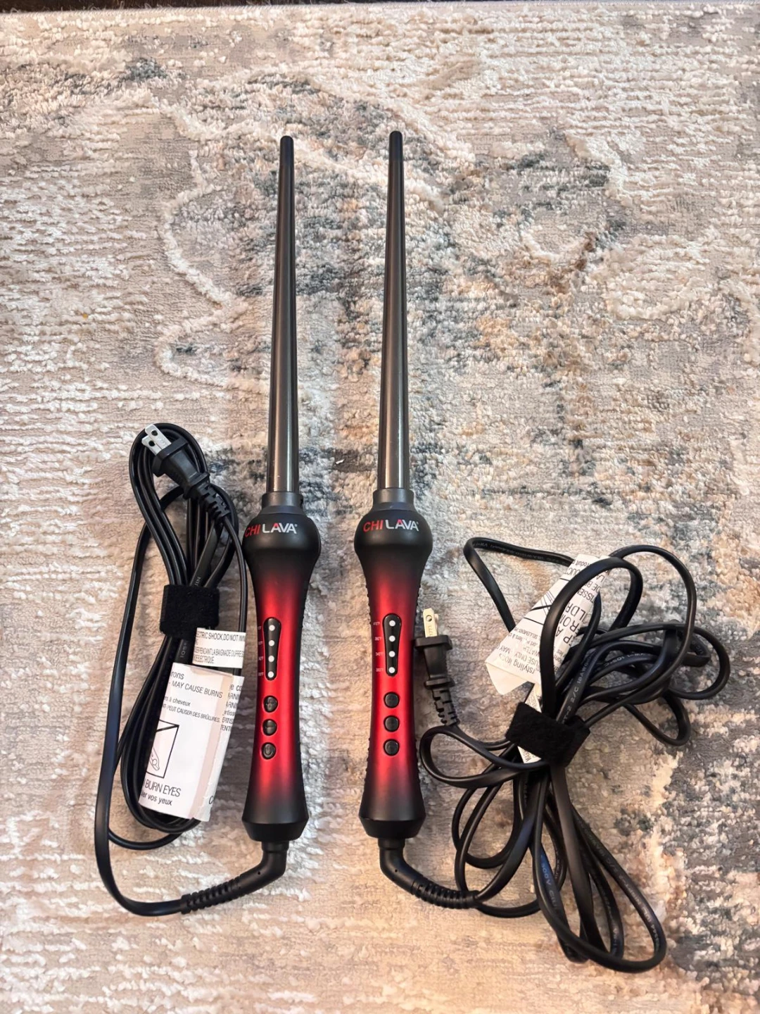CHI Lava & Onyx Curling Irons - Set of 5 - photo 4