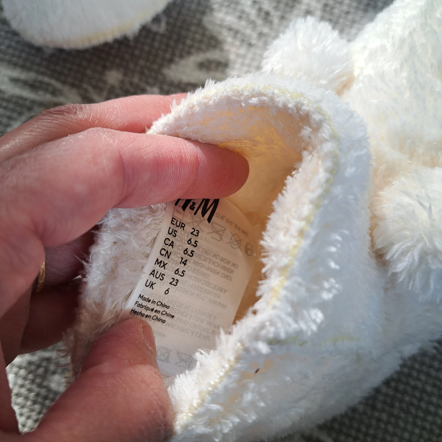 Bundle of Toddle Slippers H&M and Walmart - photo 3