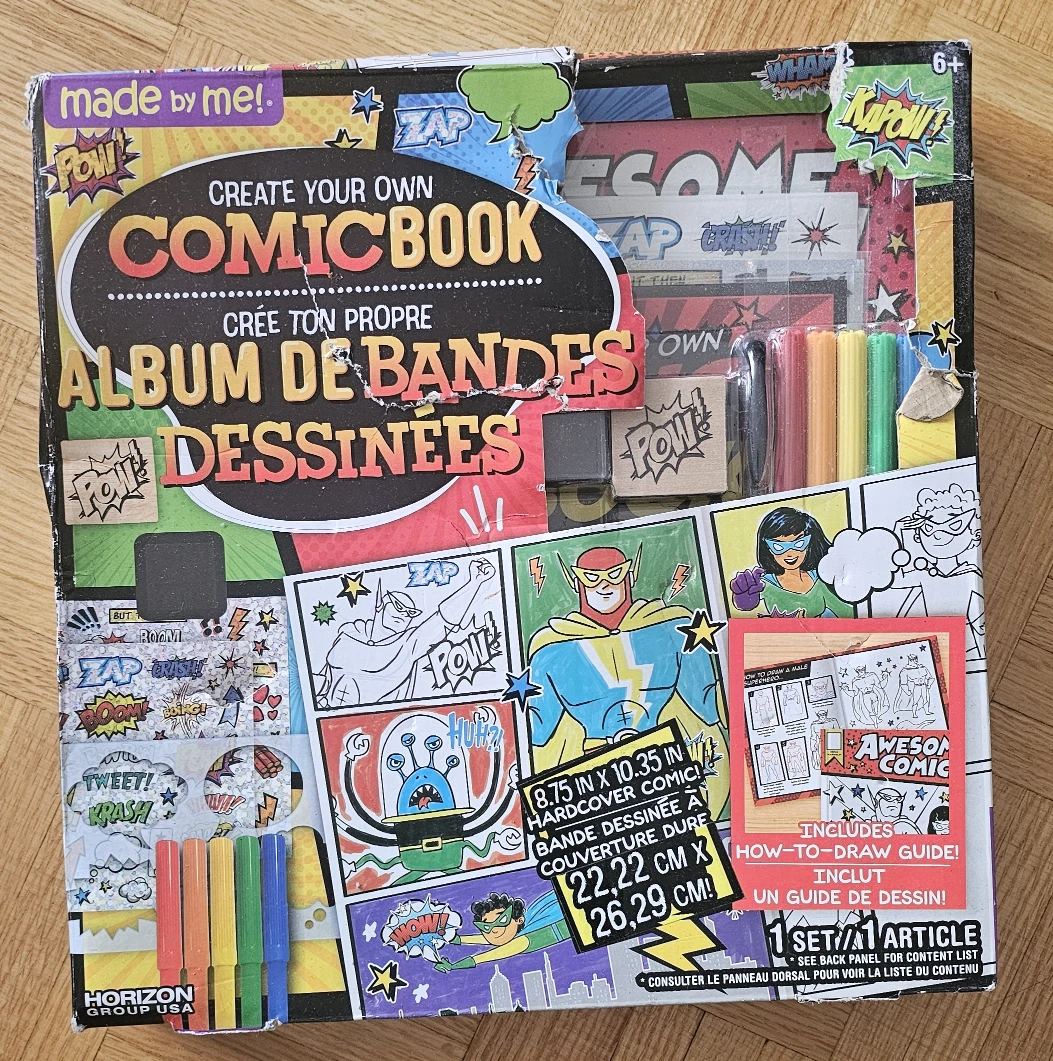 Made By Me! Comic Book Kit