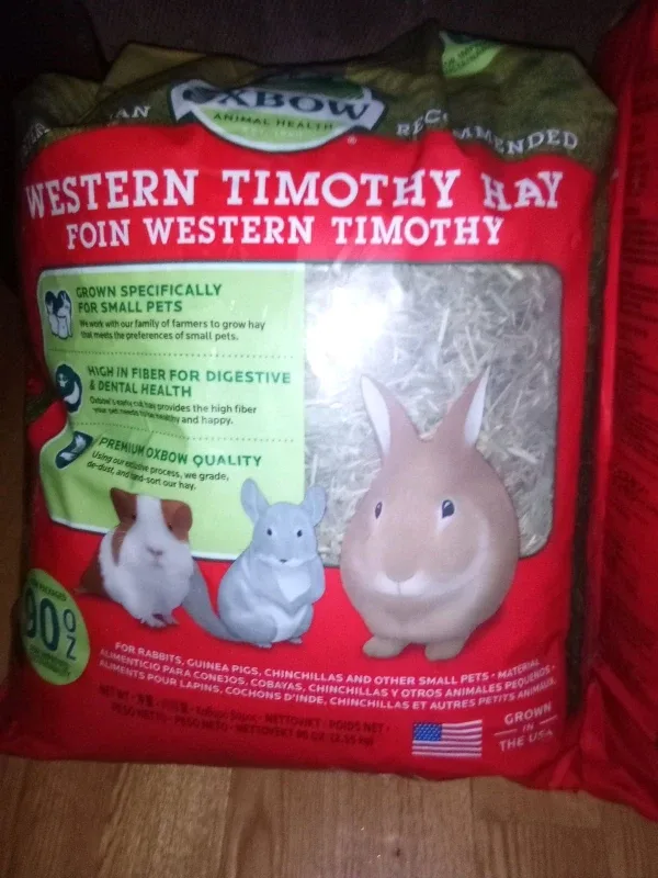 Oxbow & Full Cheeks Timothy Hay for Small Pets image indicator(2)