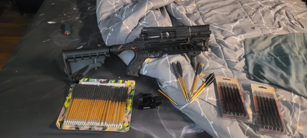 Scorpion ar-6 stinger 2 with apologies scope and laser