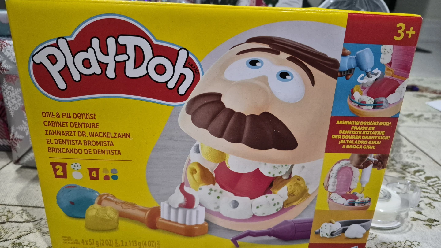 Play-Doh Drill & Fill Dentist Set, Ages 3+