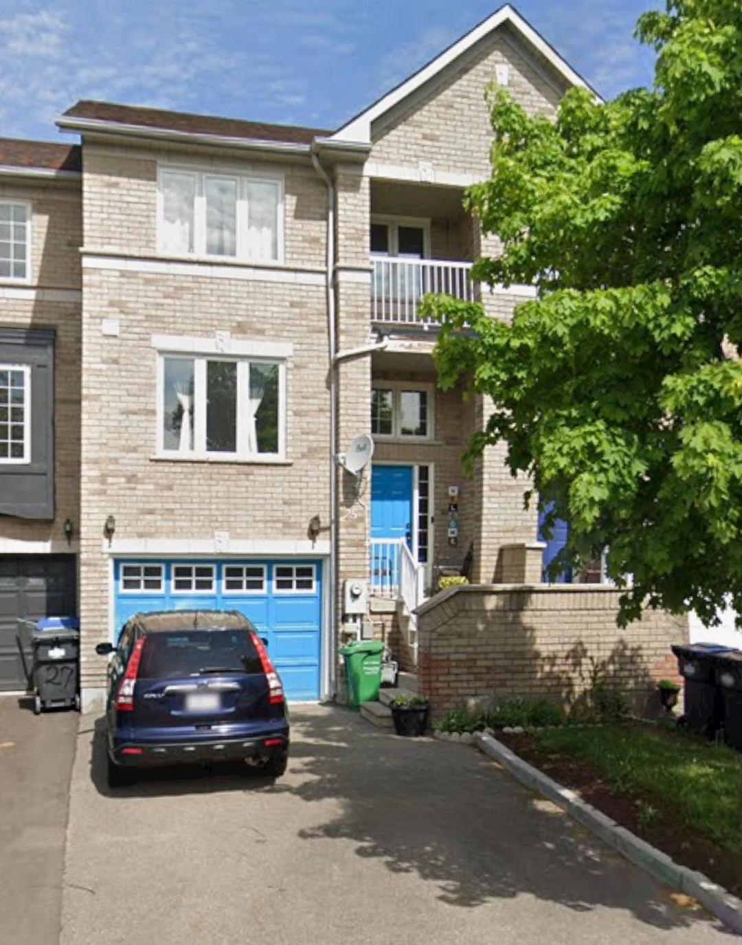 3+1 3 bath Bedroom Townhome For lease (Upper Level)