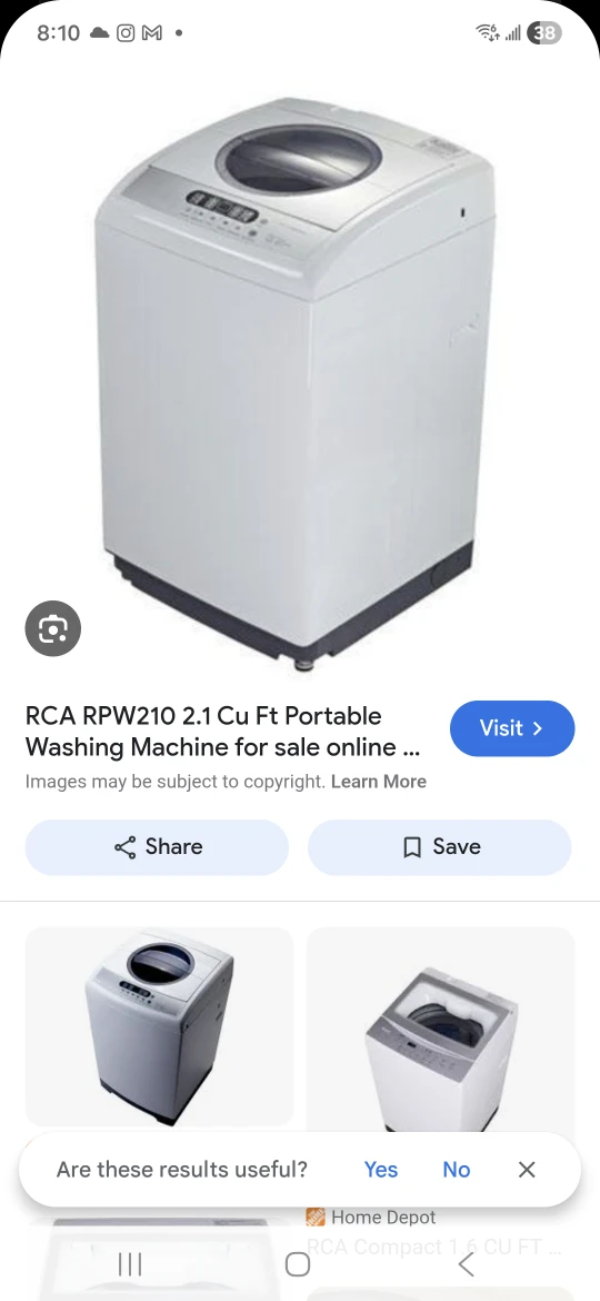 RCA RPW210 2.1 Cu Ft Portable Washing Machine - photo 3